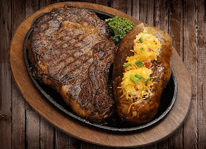 alamao steakhouse steak dinner
